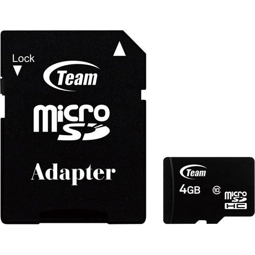 Amazon | microSDHCカード class10 TG004G0MC28A 4GB | Team | microSD